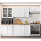 Cozinha Completa 4 Peças 10 Portas 2 Gavetas 1 Nicho para Forno Unna Yescasa