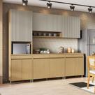 Cozinha Completa 5 Peças 12 Portas 5 Gavetas Simone Mendes 270cm 100% Mdf Cozinha Completa 5 Peças 12 Portas 5 Gavetas Simone Mendes 270cm 100% Mdf