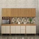 Cozinha Completa 5 Peças Dakota Aéreo Fresado