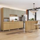 Cozinha Completa 7 Peças com Ilha Simone Mendes