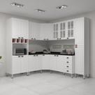 Cozinha Completa 8 Peças: Tampos, Forno, Vidro - Luciane Br