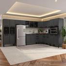 Cozinha Completa 9 Peças em Aço com Pia Estilo Bertolini Cozinha Completa 9 Peças em Aço com Pia Estilo Bertolini