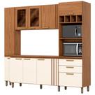 Cozinha Completa Balcao Com Tampo 239 cm BE402 Briz