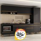 Cozinha Completa Balcão para Cooktop Veneza MP2266 Multimóveis Brinde Jogo de Panelas Tramontina Cozinha Completa Balcão para Cooktop Veneza MP2266 Multimóveis Brinde Jogo de Panelas Tramontina