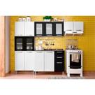 Cozinha Completa Bertolini Múltipla 4 Peças Branco/Preto