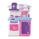 Cozinha Completa Big Kitchen Pink com Acessórios Roma Cozinha Completa Big Kitchen Pink com Acessórios Roma