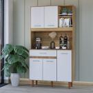 Cozinha Completa Compacta Armário Multiuso com Gaveta Organizadora 5 Portas Móveis Bonatto Cozinha Completa Compacta Armário Multiuso com Gaveta Organizadora 5 Portas Móveis Bonatto