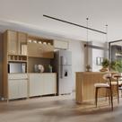 Cozinha Completa Condessa 5 Peças 8 Portas 1 Gavetas