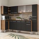 Cozinha Completa de Canto Emilly Space Madesa