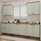 Cozinha Completa Filadélfia 9 Portas 1 Gaveta Menta - Panorama Móveis