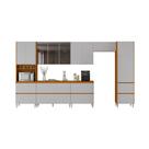 Cozinha Completa Itatiaia Lumina 410cm em Madeira MDF