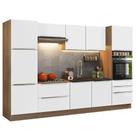 Cozinha Completa Lux Com Armário E Balcão 9 Portas 5 Gavetas Cozinha Completa Lux Com Armário E Balcão 9 Portas 5 Gavetas
