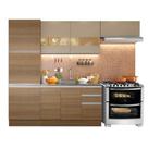 Cozinha Completa Madesa Glamy sem Tampo e Pia Rustic Crema