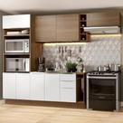 Cozinha Completa Madesa Stella 290002 com Armário e Balcão