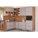 Cozinha Completa MGM 11 Peças Eloise CZ030 Cinamomo/Platina