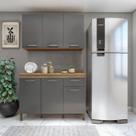 Cozinha Completa Modulada 2 Peças 6 Portas 1 Gaveta Suprema Yescasa