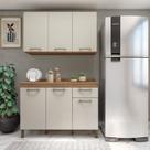 Cozinha Completa Modulada 2 Peças 6 Portas 1 Gaveta Suprema Yescasa