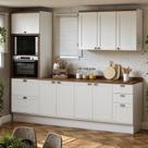 Cozinha Completa Modulada 4 Peças 100% Mdf com Tampos Iluminata