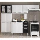Cozinha Completa Modulada 4 Peças 13 Portas 2 Gavetas Luce Itatiaia