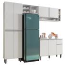 Cozinha Completa Modulada 4 Peças Vanessa Branco 1910 AJL Móveis