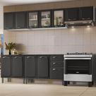 Cozinha Completa Modulada 5 Peças 12 Portas 2 Gavetas New Premium Itatiaia
