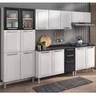 Cozinha Completa Modulada 5 Peças 15PORTAS 2 Gavetas Tarsila Itatiaia Branco