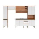 Cozinha Completa Modulada 5 Peças com Gabinete Pia Multimóveis CR20409 Cozinha Completa Modulada 5 Peças com Gabinete Pia Multimóveis CR20409