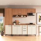 Cozinha Completa Modulada 5 Peças com Paneleiro Havana Multimóveis CR20335