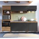 Cozinha Completa Modulada 5 Peças com Torre Quente para 2 Fornos e Espaço para Cooktop Veneza Modulada Cozinha Completa Modulada 5 Peças com Torre Quente para 2 Fornos e Espaço para Cooktop Veneza Modulada