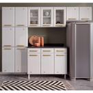 Cozinha Completa Modulada Aço 4 Peças Multimóveis Cr20370