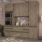 Cozinha Completa Planejada 2,40mt 05 peças Linha Maxxi CB312 Kappesberg