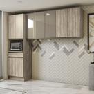 Cozinha Completa Planejada 2,70mt 03 peças Linha Maxxi CJ14-131 Kappesberg