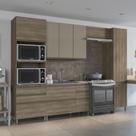 Cozinha Completa Planejada 3,20mt 08 peças Linha Maxxi CJ14-114 Kappesberg