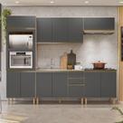 Cozinha Completa Torre Quente 5 peças 100% MDF Angela Cozinha Completa Torre Quente 5 peças 100% MDF Angela