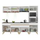 Cozinha Completa Veneza Up Fg2037 Leds Armário E Balcão