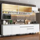 Cozinha Completa Verona Armário/Balcão s/ Tampo e Pia Madesa