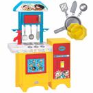 Cozinha Da Turma Da Mônica Fogão Forninho Geladeira Infantil Com Acessórios Magic Toys