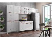 Cozinha de Aço Completa Mirage New 14 Portas 3 Gavetas Branco - Telasul