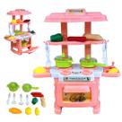 Cozinha De Brinquedo Mini Bella Menina 12 Peças Fogao Pia Cozinha De Brinquedo Mini Bella Menina 12 Peças Fogao Pia