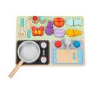 Cozinha De Madeira Brinquedo Infantil Tooky Toy Colorido Cozinha De Madeira Brinquedo Infantil Tooky Toy Colorido