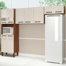 Cozinha Firenze Nogueira Off-white