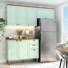 Cozinha Flora com 1 Porta Basculante