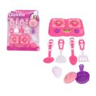 Cozinha Infantil Com Fogão Duplo E Utensílios Rosa 8 Peças Cozinha Infantil Com Fogão Duplo E Utensílios Rosa 8 Peças