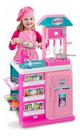 Cozinha Infantil Completa, Pia Sai Água Com Acesssórios.