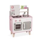 Cozinha Infantil feita em Madeira Macaron Rosa Janod
