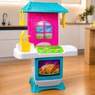 Cozinha Infantil Fogão Forno e Pia