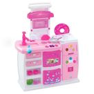 Cozinha Infantil Magic Forno Geladeira Doce Cozinha Água E Acessórios