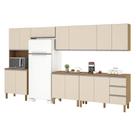 Cozinha Isabela 6 Peças Amêndoa Off White Cozinha Isabela 6 Peças Amêndoa Off White