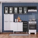 Cozinha Itatiaia Luce Compacta 4 Pecas 5 Vidros Preto