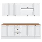 Cozinha Modulada 10 Pecas 240cm Ce792 Americana Henn. Cozinha Modulada 10 Pecas 240cm Ce792 Americana Henn.